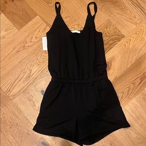 Stateside Classic Black Romper XS